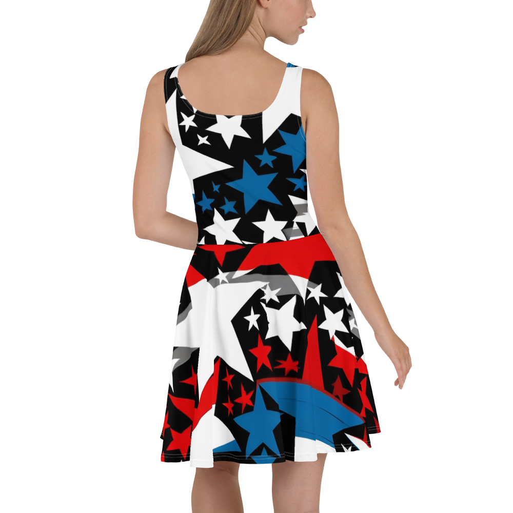 Liberty Threads: All-Over Print Skater Dress