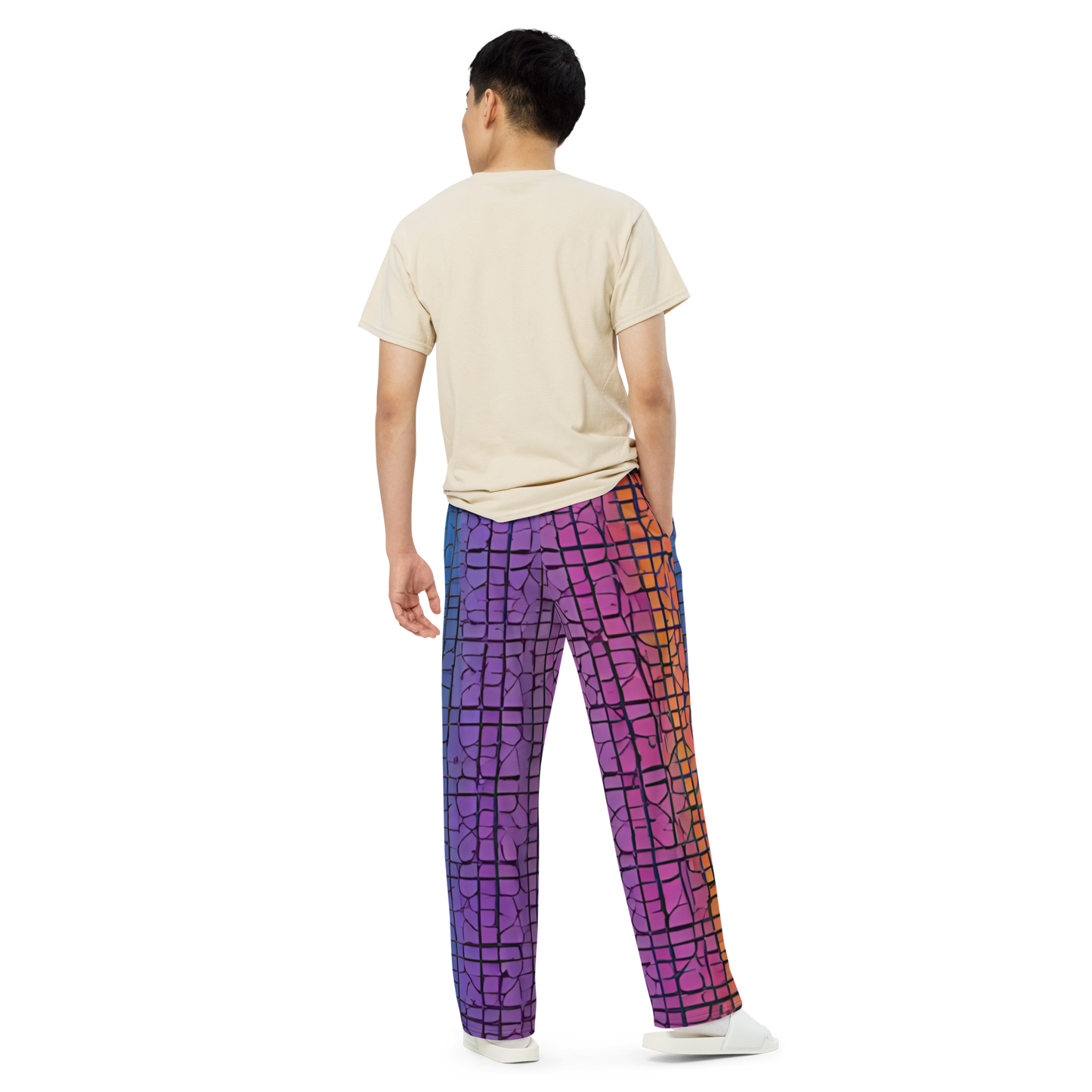 All-Over Print Unisex Wide-Leg Pants