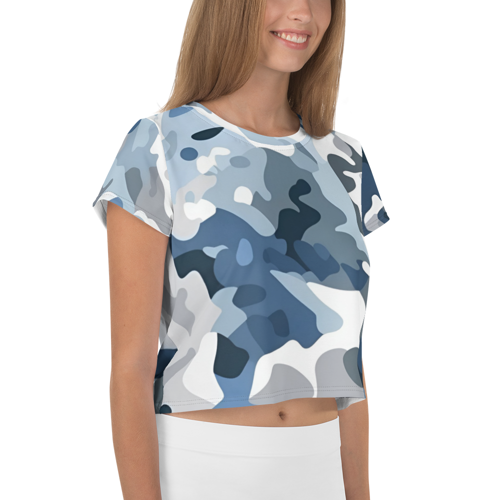 All-Over Print Crop Tee