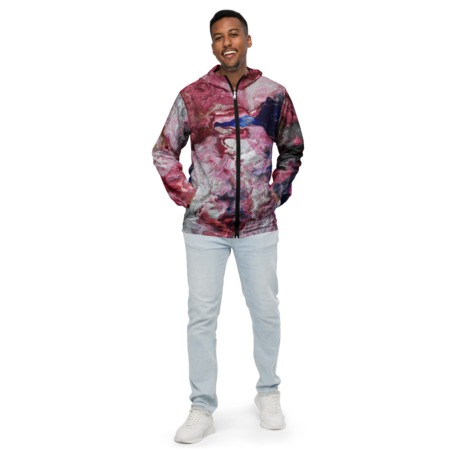 All-Over Print Men's Windbreaker