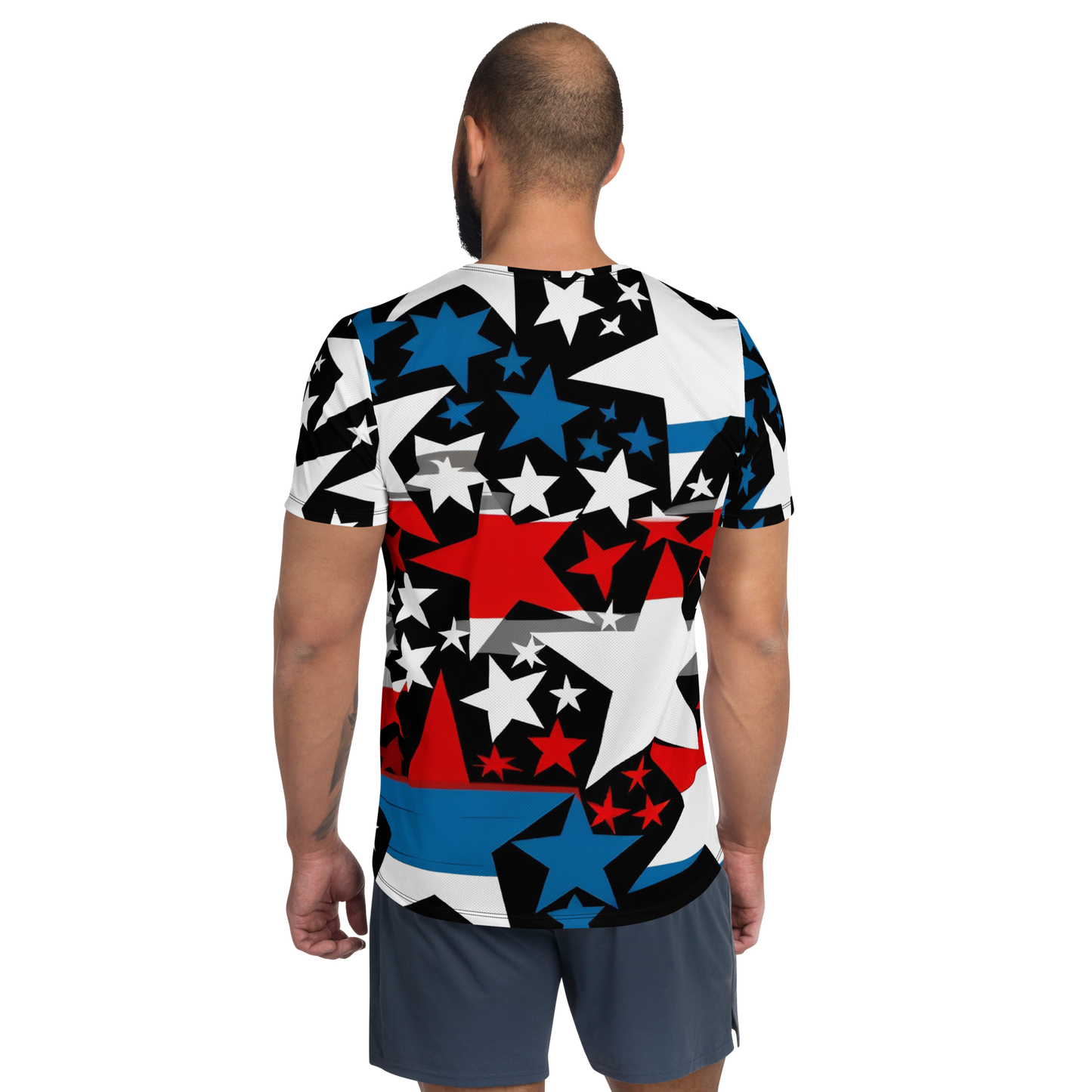 Liberty Threads: All-Over Print Men's Athletic T-Shirt