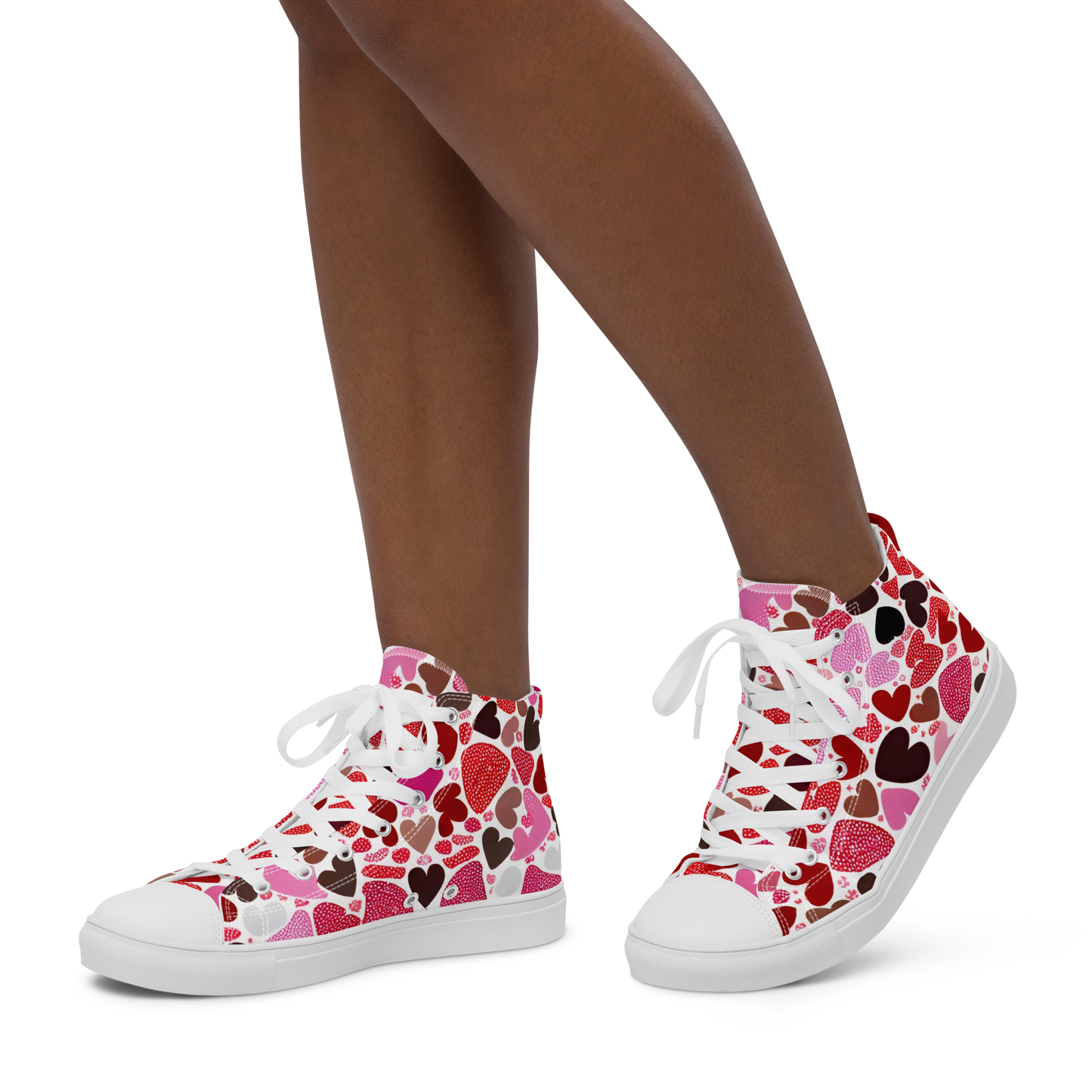 Shoes: Women's High Top Canvas Shoes