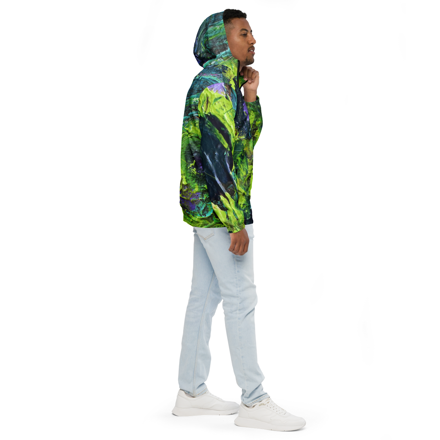 All-Over Print Men's Windbreaker