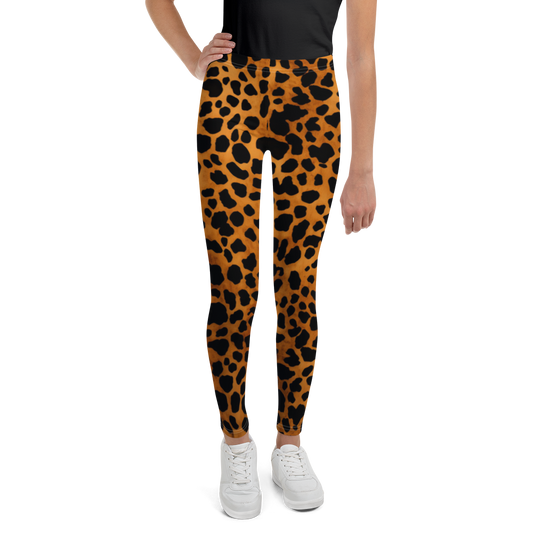 Leopard Pattern: All-Over Print Youth Leggings