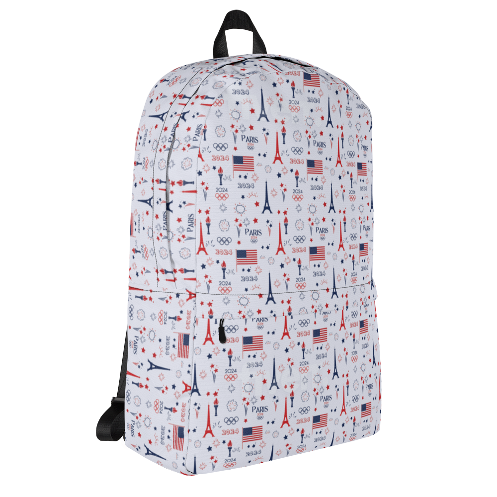 Olympics 2024: All-Over Print Backpack