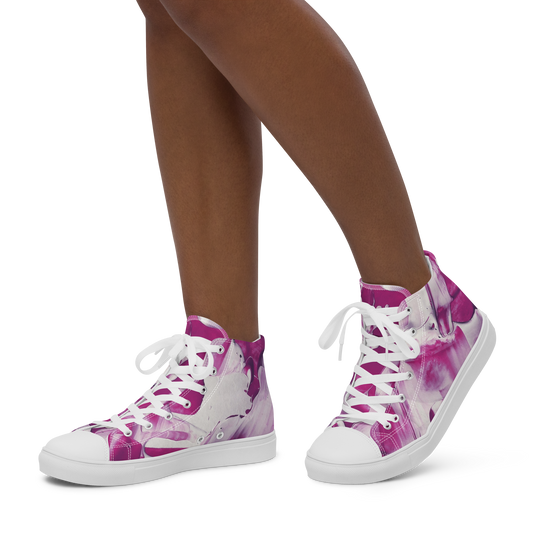 Shoes: Women's High Top Canvas Shoes