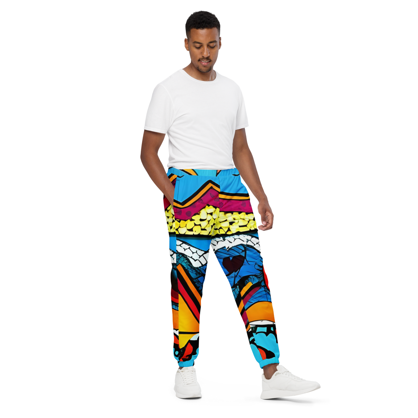 Pop Art: All-Over Print Unisex Track Pants