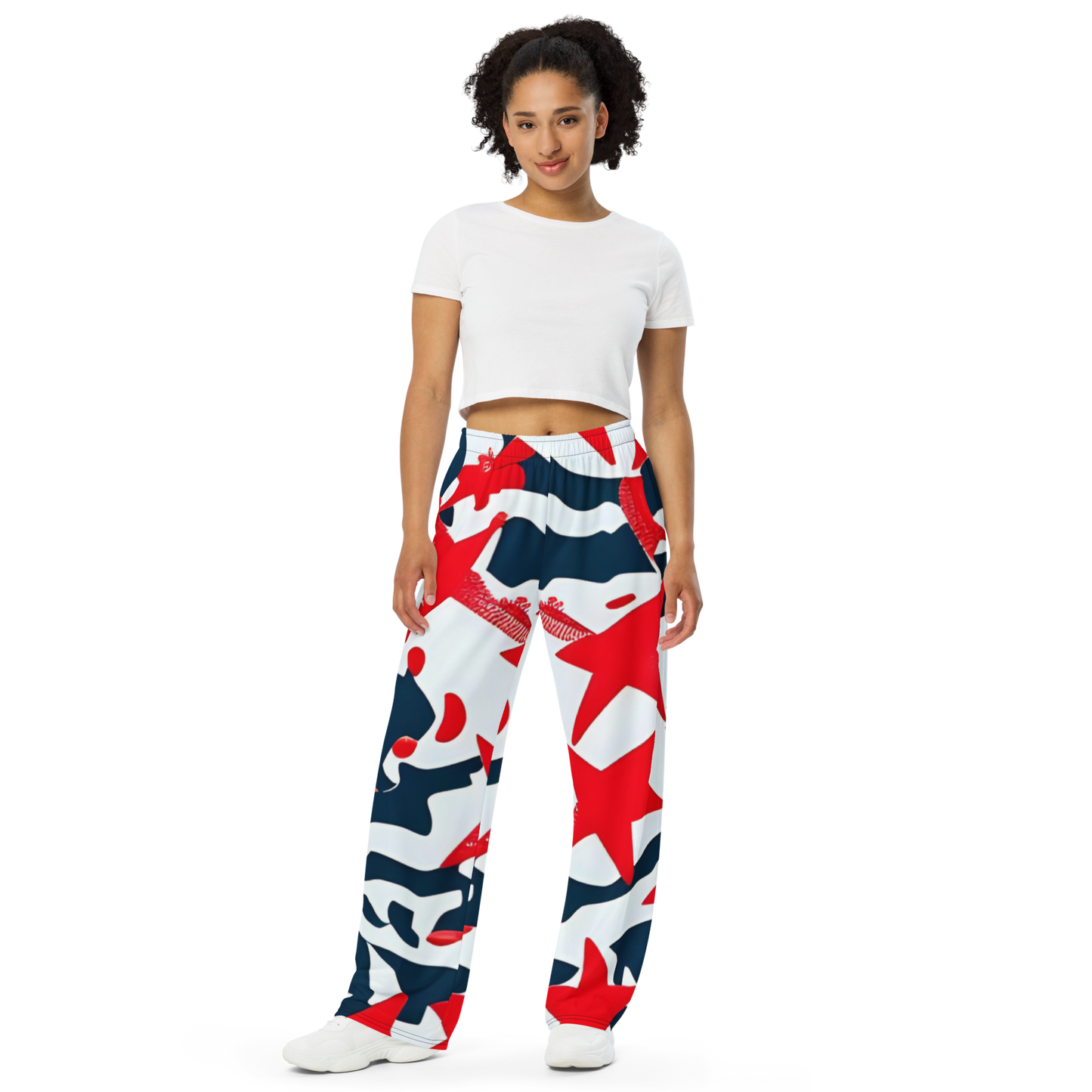 All-Over Print Unisex Wide-Leg Pants