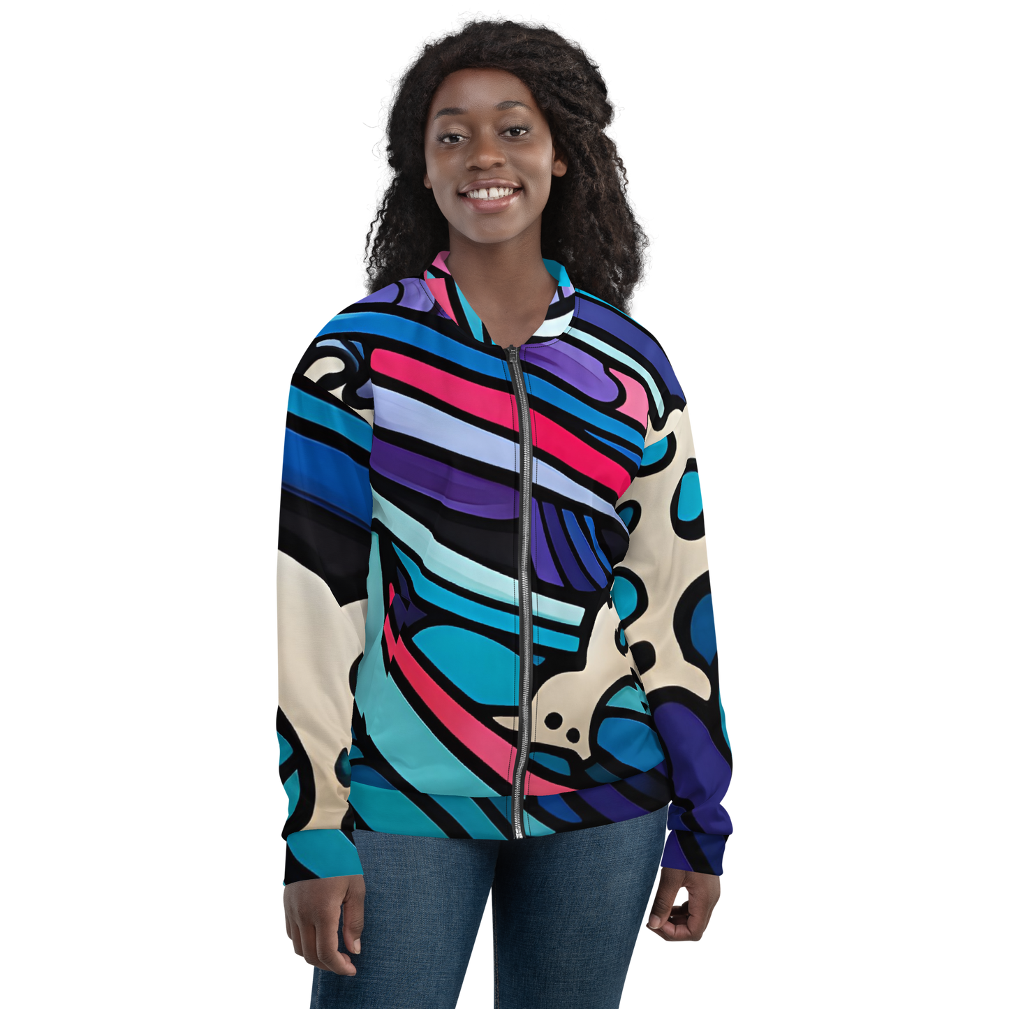 Pop Art: All-Over Print Unisex Bomber Jacket