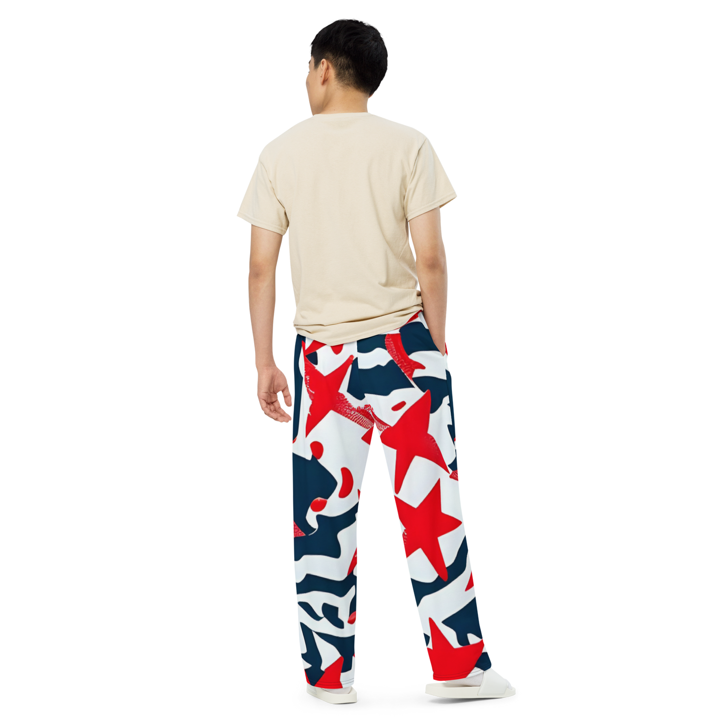 All-Over Print Unisex Wide-Leg Pants