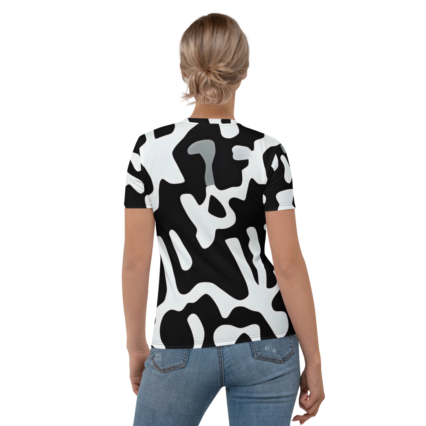 All-Over Print Women's Crew Neck T-Shirt