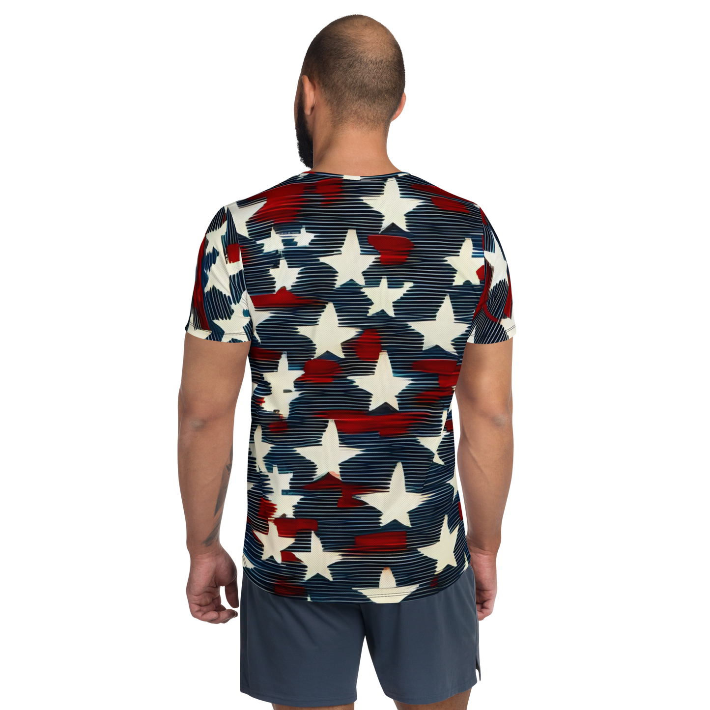 Liberty Threads: All-Over Print Men's Athletic T-Shirt