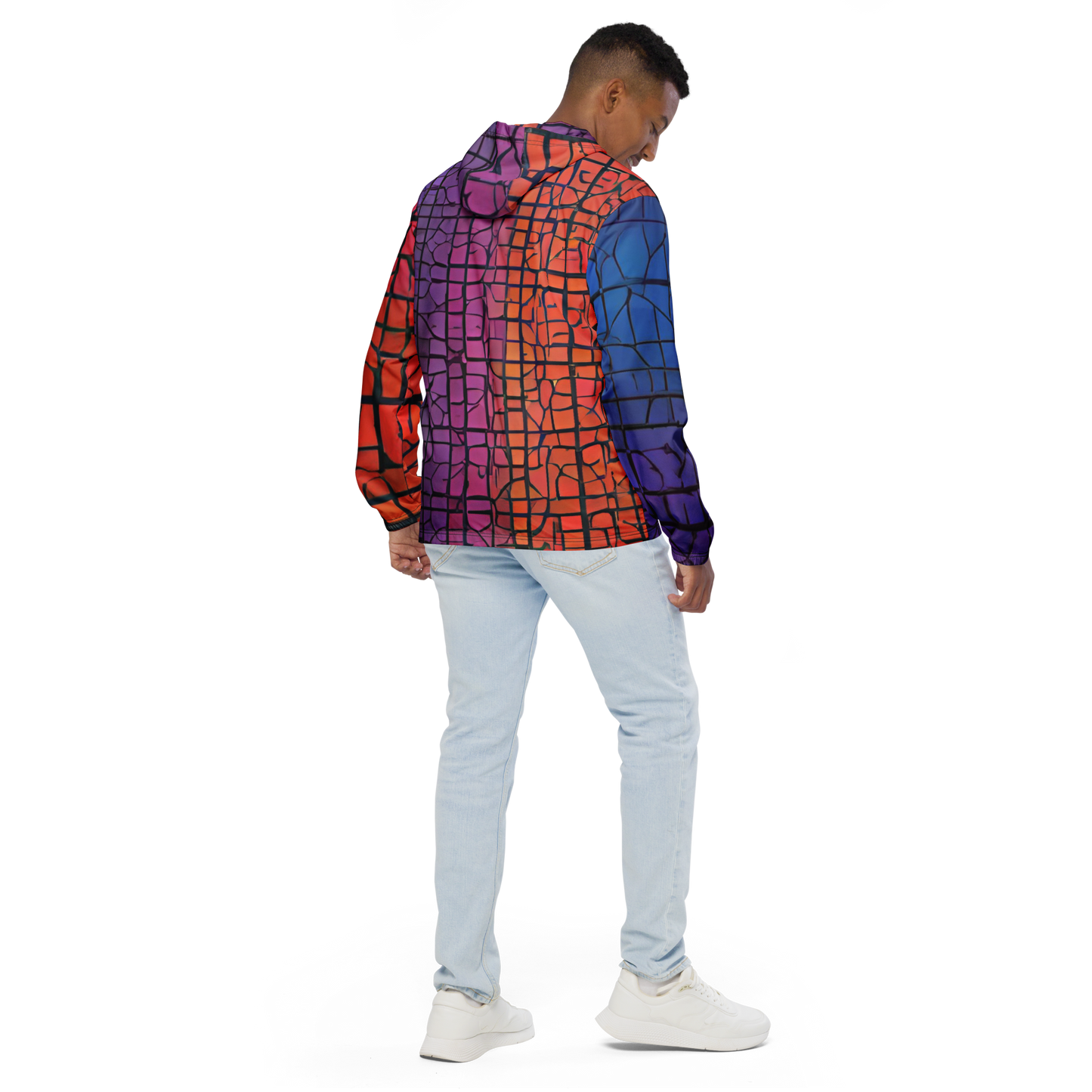 All-Over Print Men's Windbreaker