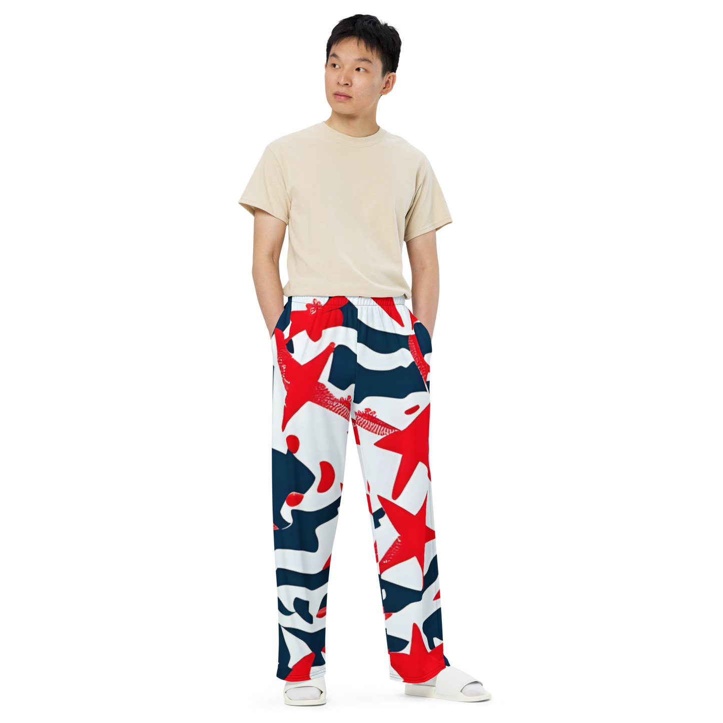 All-Over Print Unisex Wide-Leg Pants