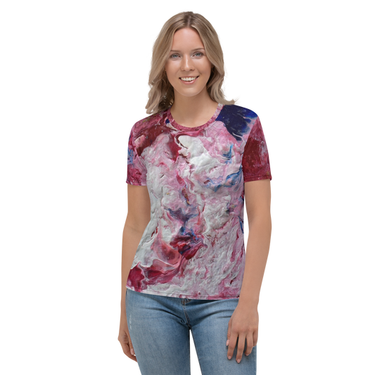 All-Over Print Women's Crew Neck T-Shirt