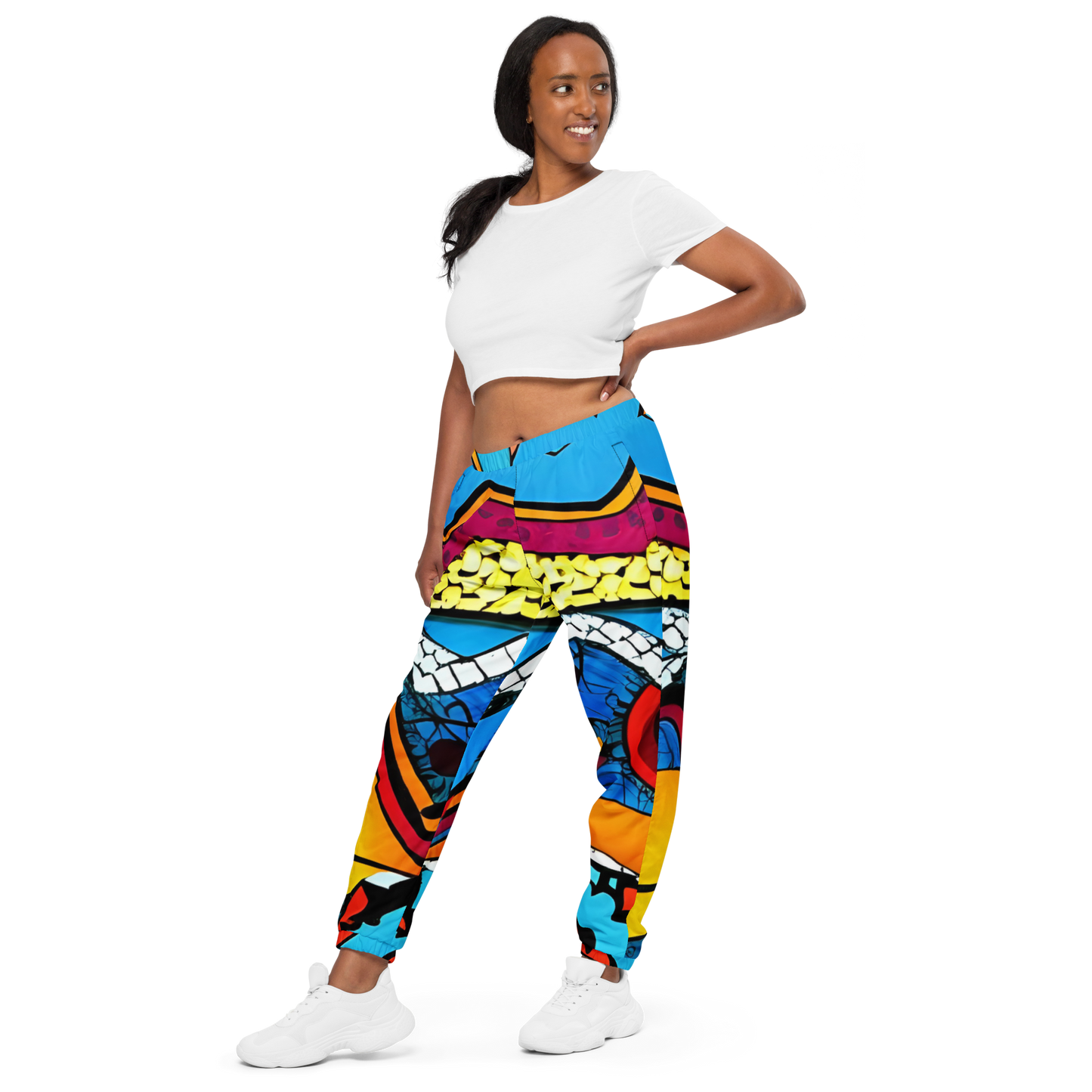 Pop Art: All-Over Print Unisex Track Pants