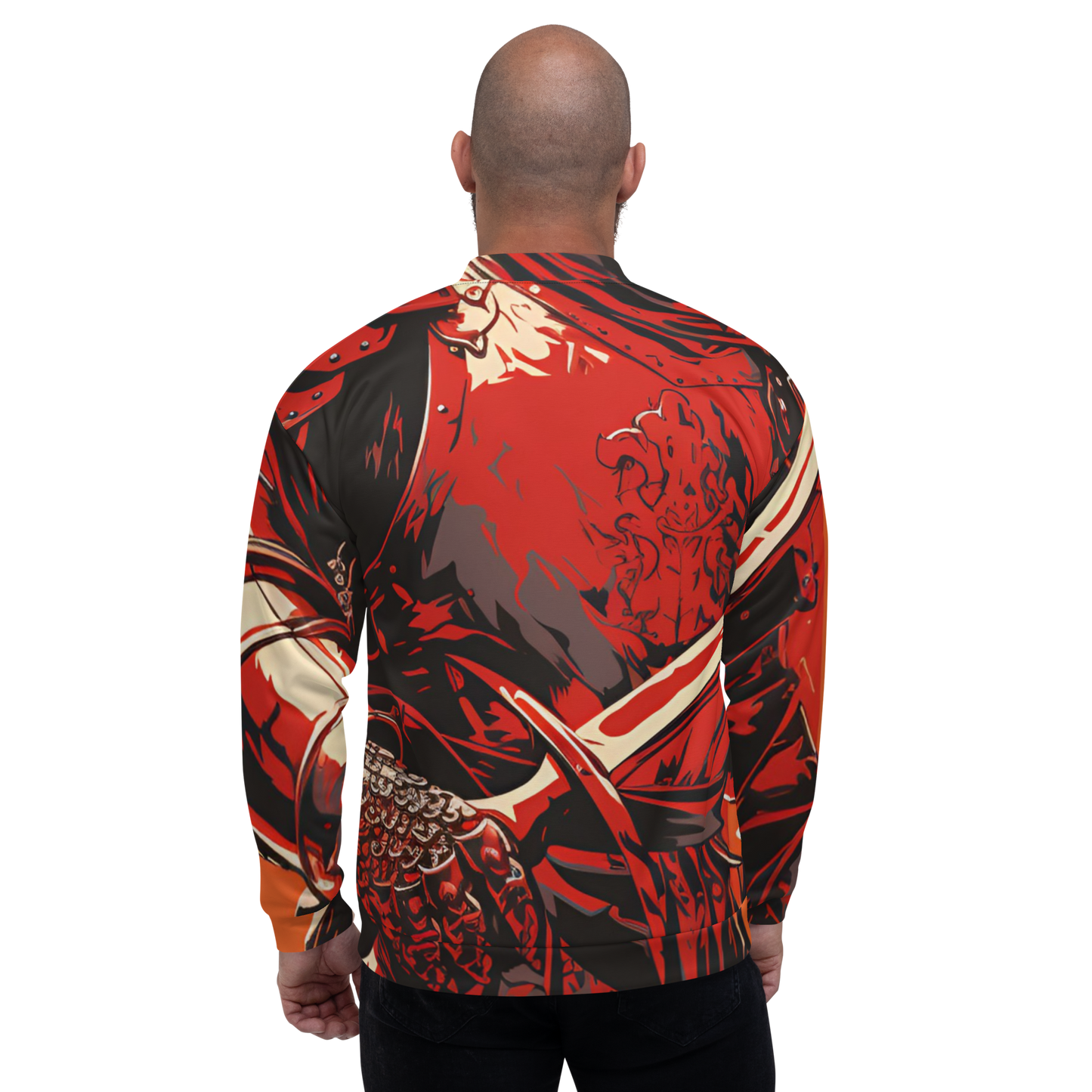 Crusader Design: All-Over Print Unisex Bomber Jacket