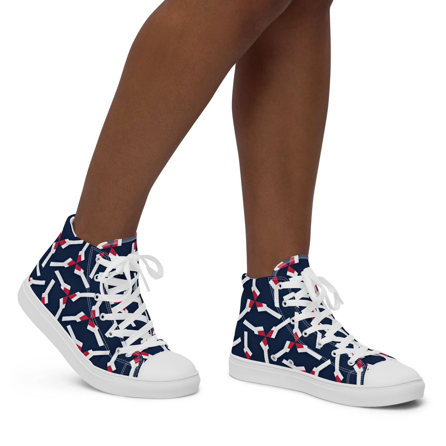 Shoes: Women's High Top Canvas Shoes