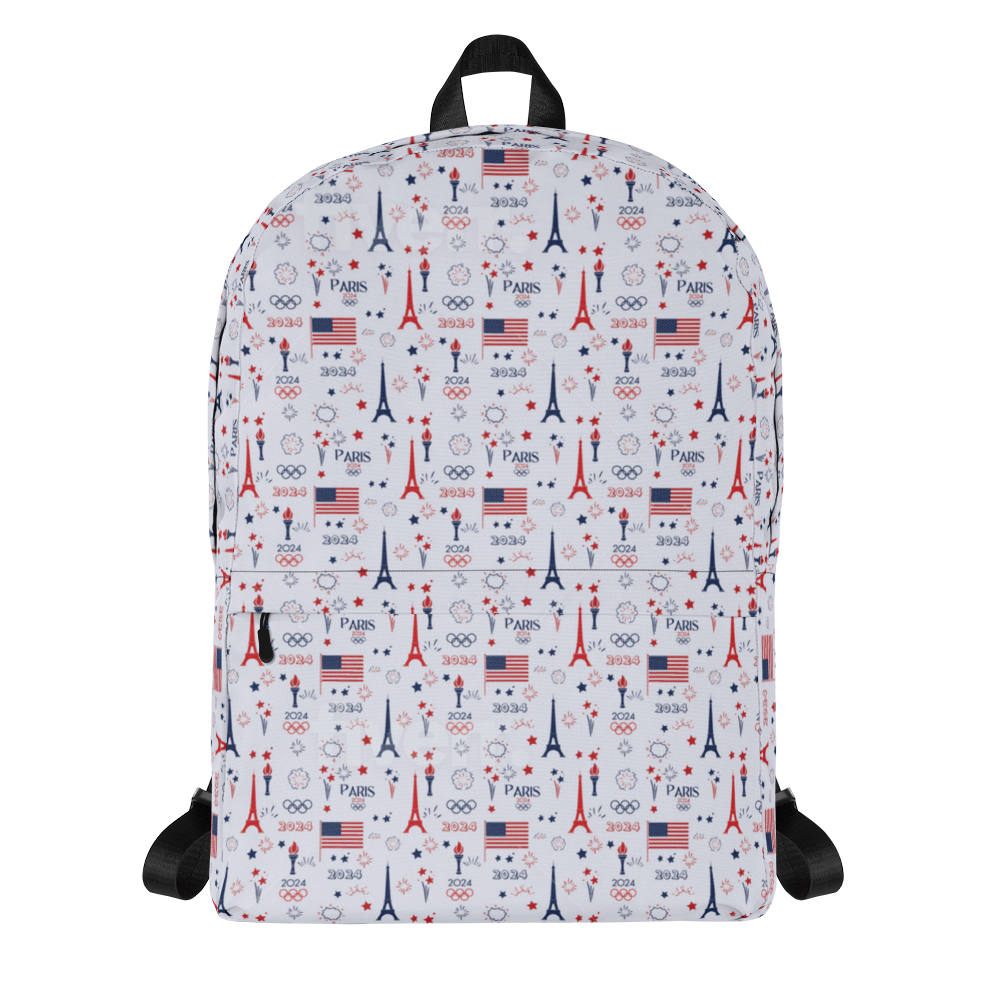 Olympics 2024: All-Over Print Backpack