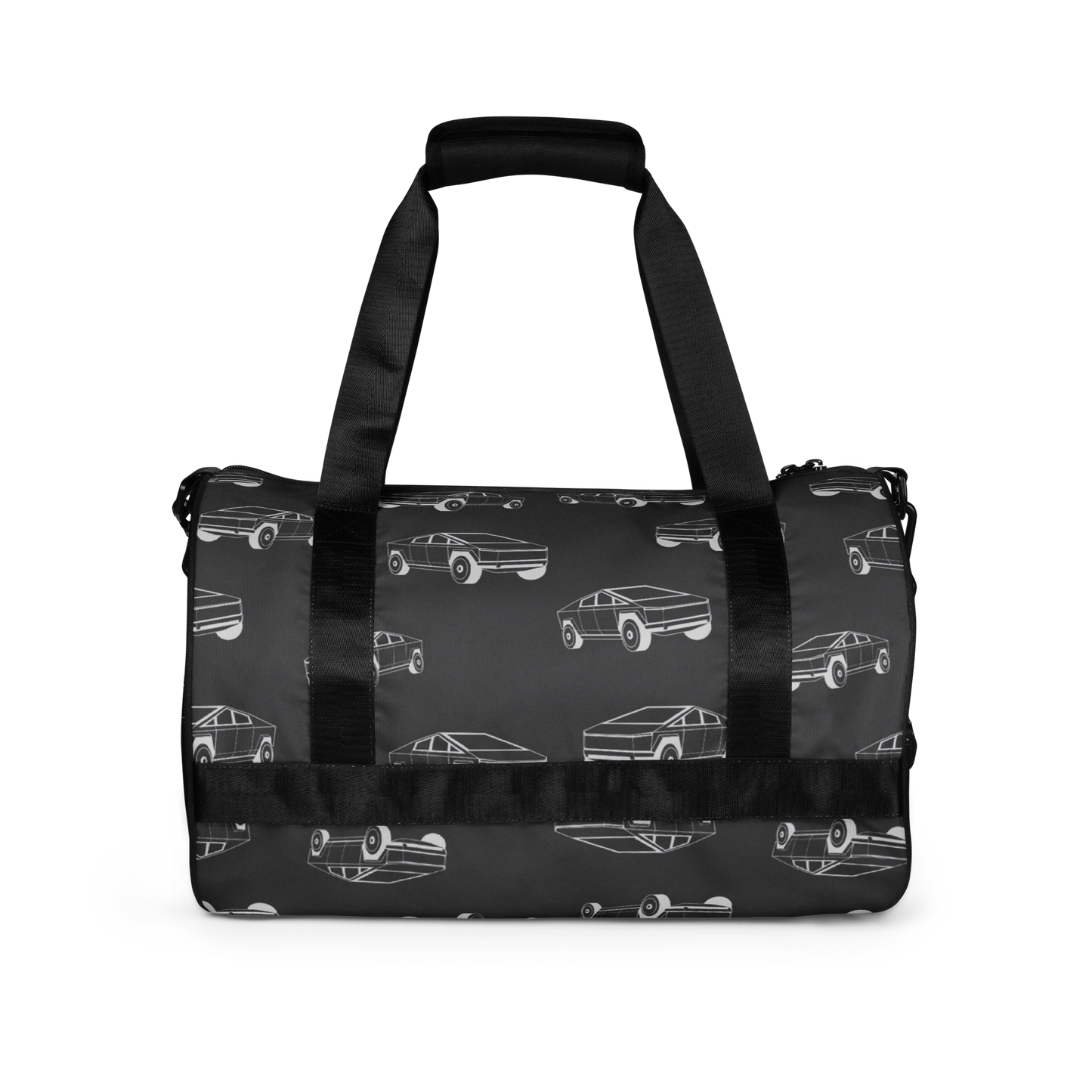 Tesla EV: All-Over Print Gym Bag