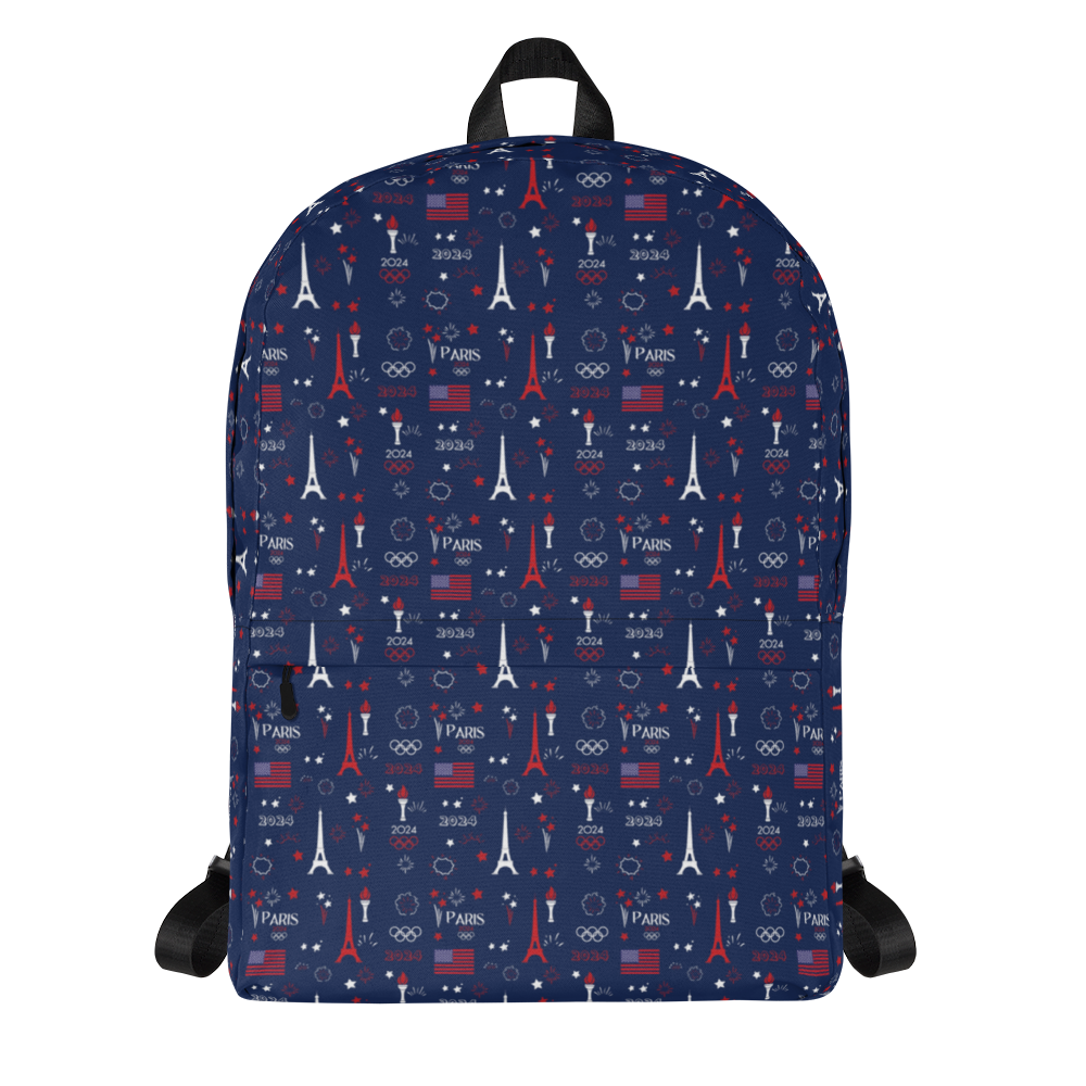 Olympics 2024: All-Over Print Backpack