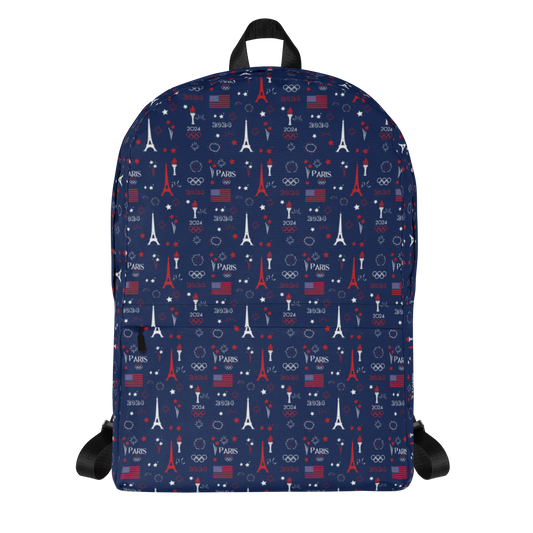 Olympics 2024: All-Over Print Backpack