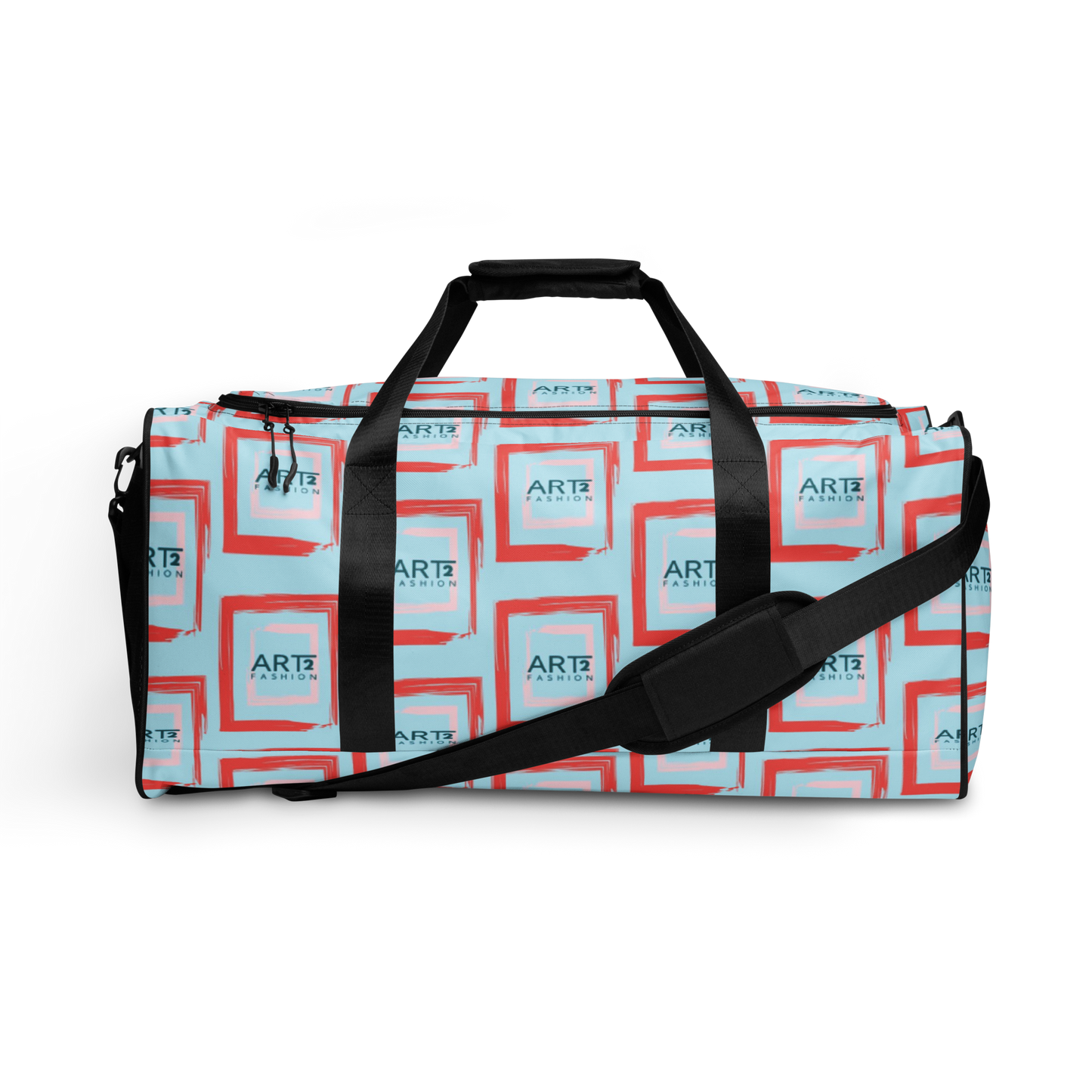 Logo Art: All-Over Print Duffle Bag