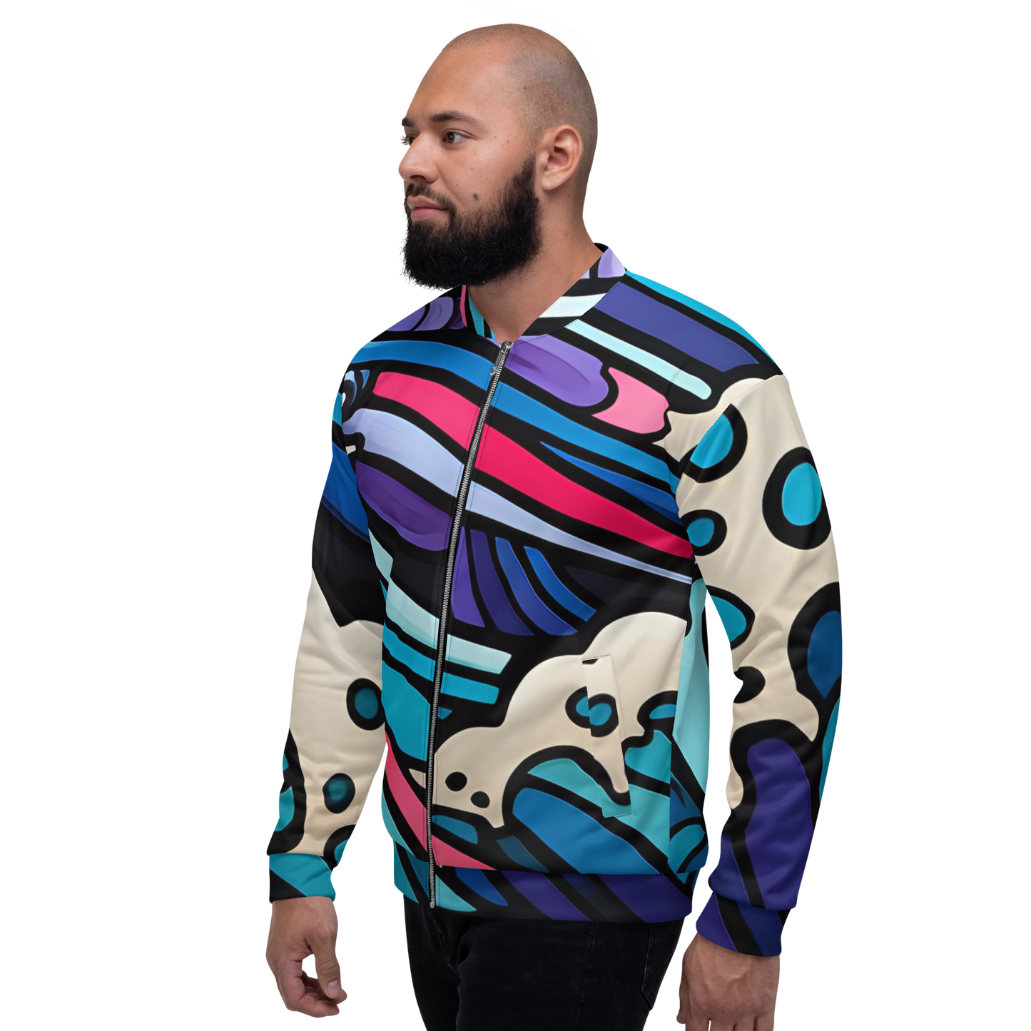 Pop Art: All-Over Print Unisex Bomber Jacket