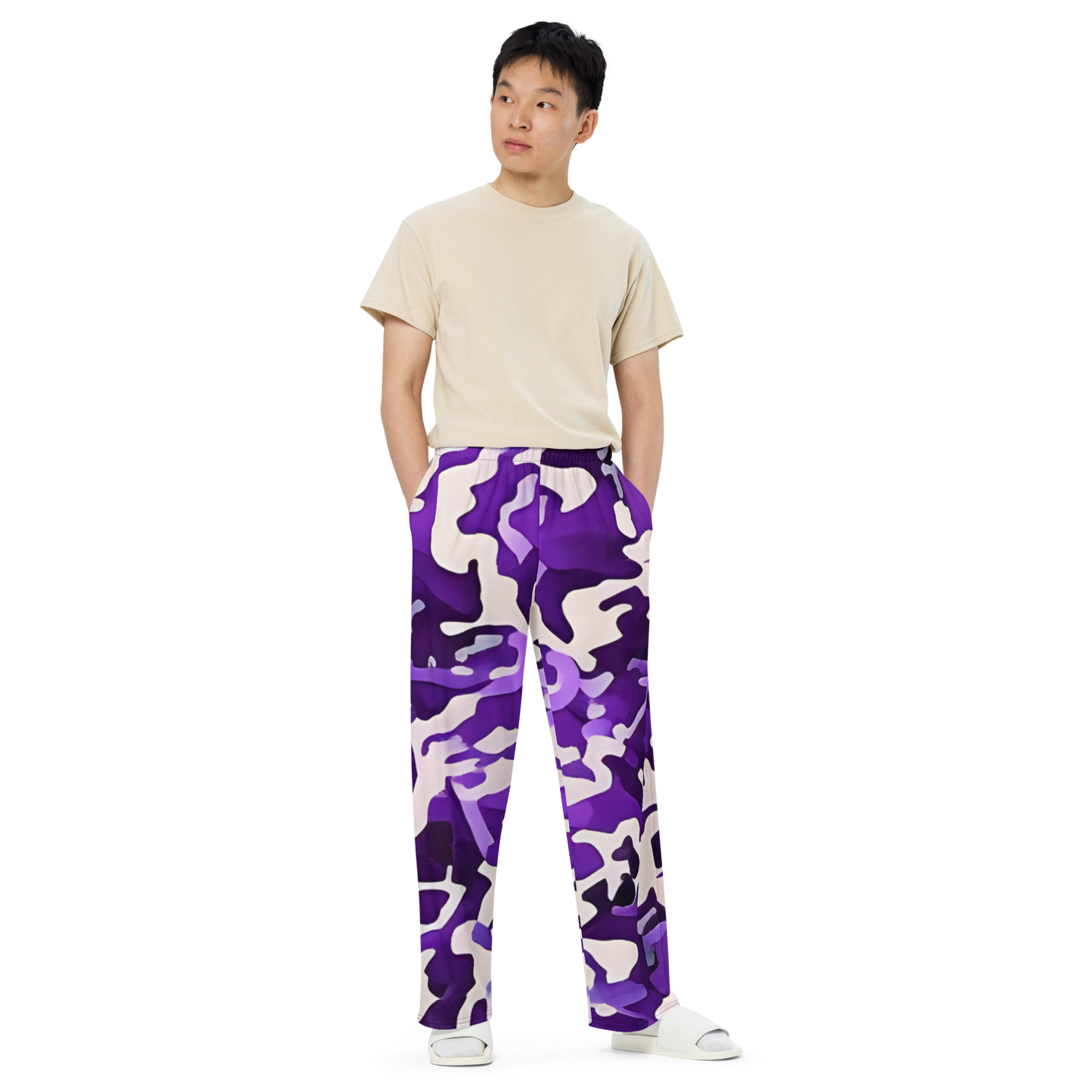 All-Over Print Unisex Wide-Leg Pants