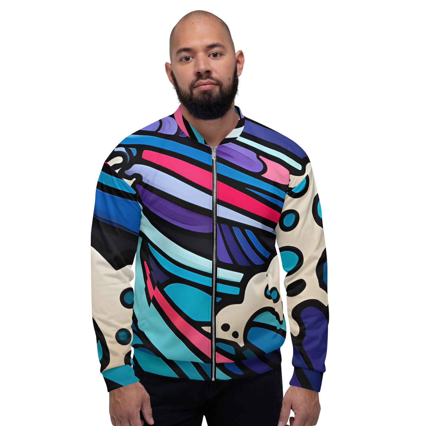 Pop Art: All-Over Print Unisex Bomber Jacket