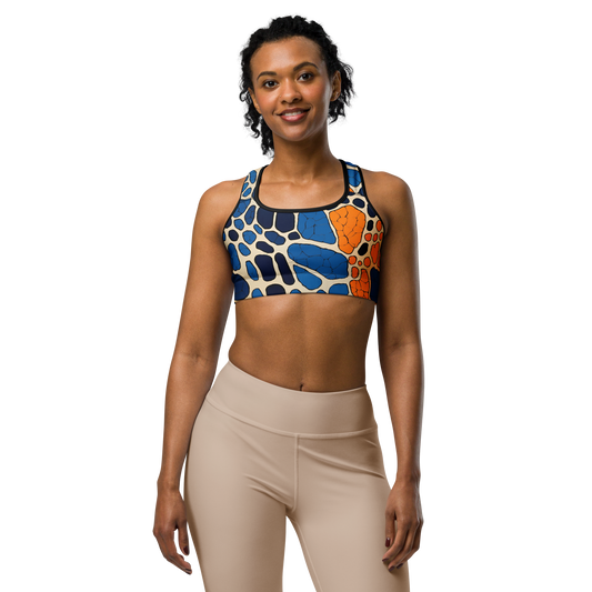 College Team Colors: All-Over Print Sports Bra