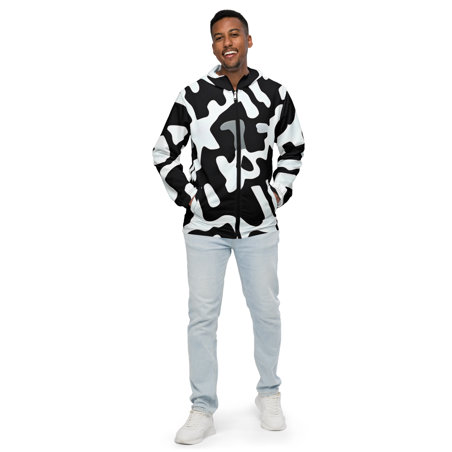 All-Over Print Men's Windbreaker