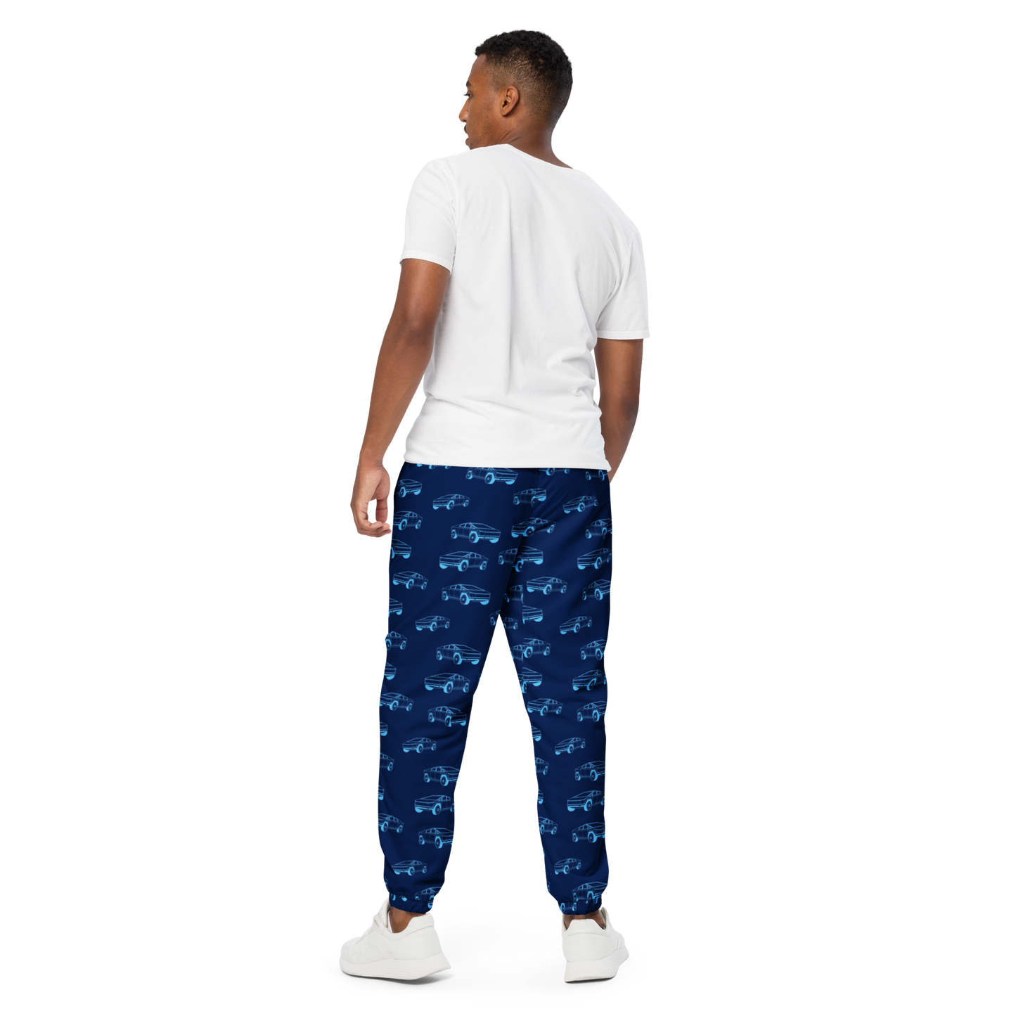 Tesla EV: All-Over Print Unisex Track Pants