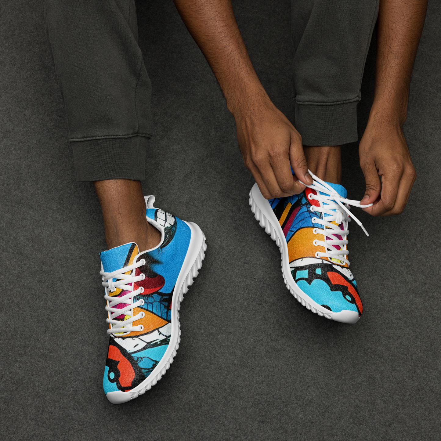 Pop Art: Men's Athletic Shoes