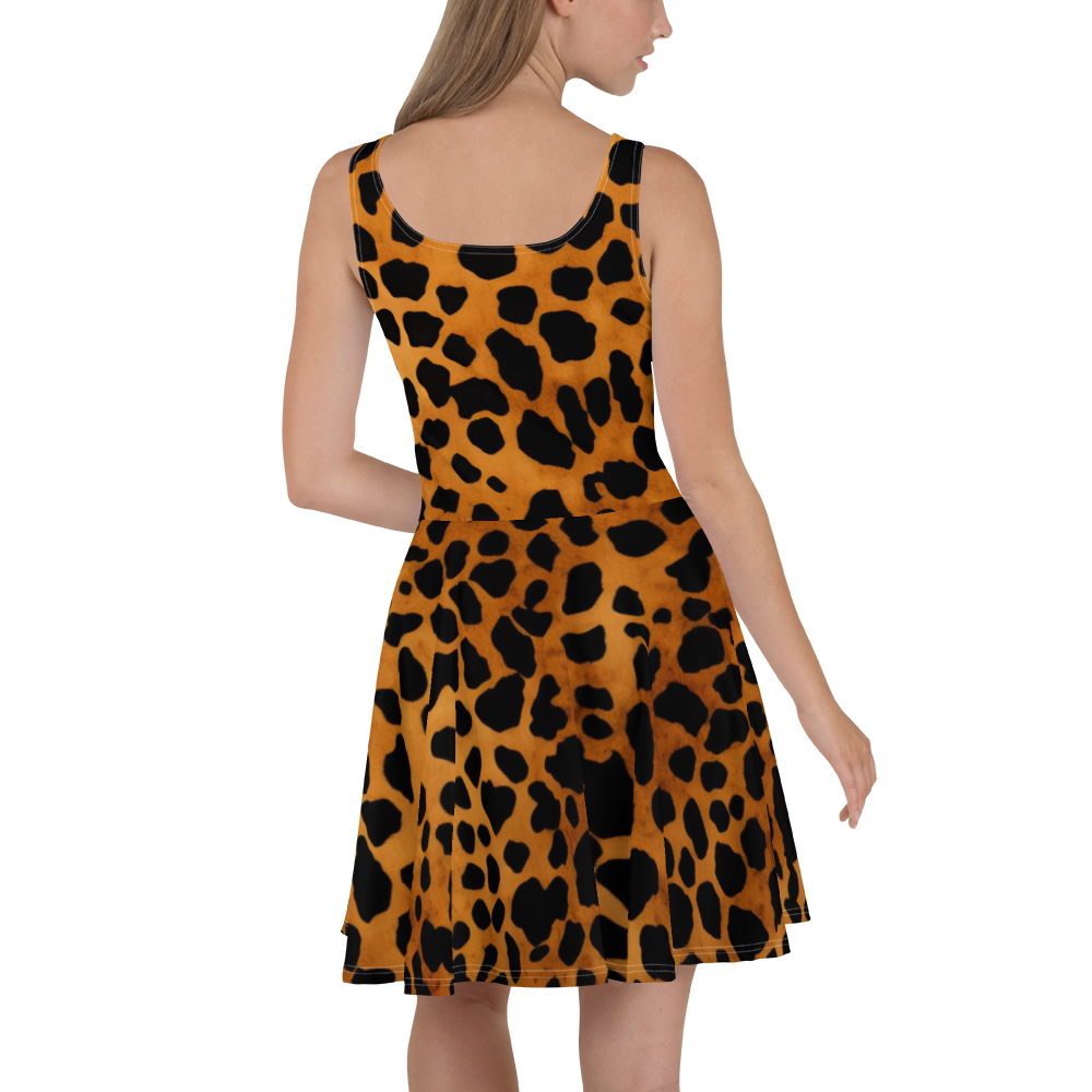 Leopard Pattern: All-Over Print Skater Dress