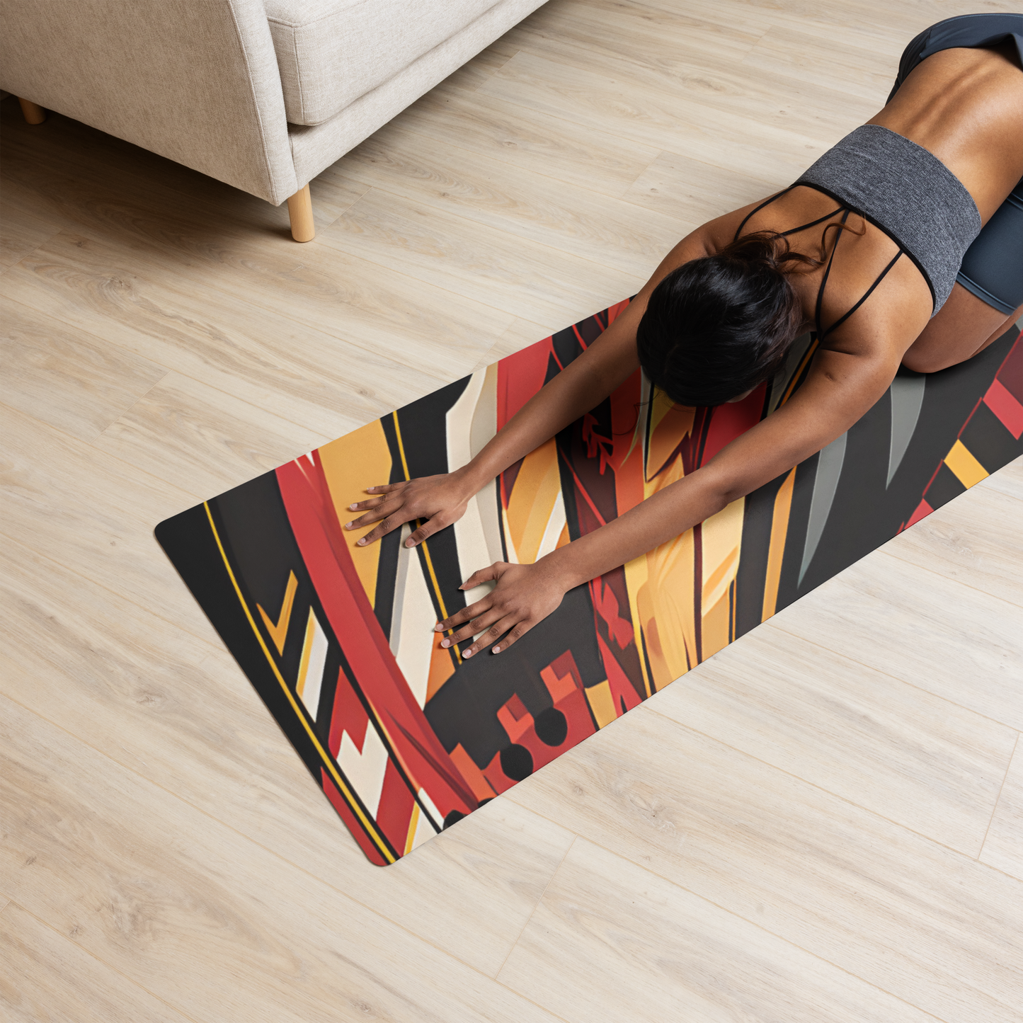 College Team Colors: Yoga Mat