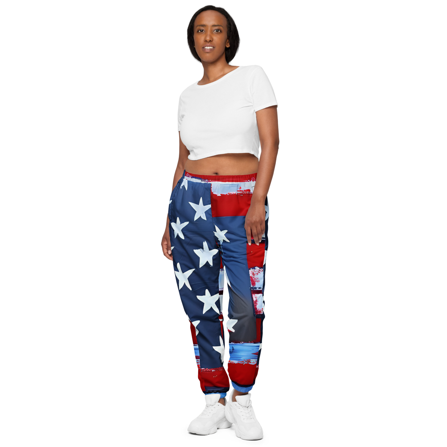 Liberty Threads: All-Over Print Unisex Track Pants