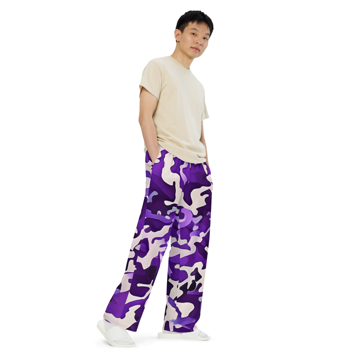 All-Over Print Unisex Wide-Leg Pants