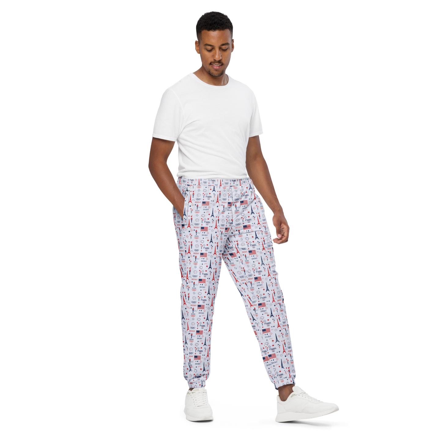 Olympics 2024: All-Over Print Unisex Track Pants