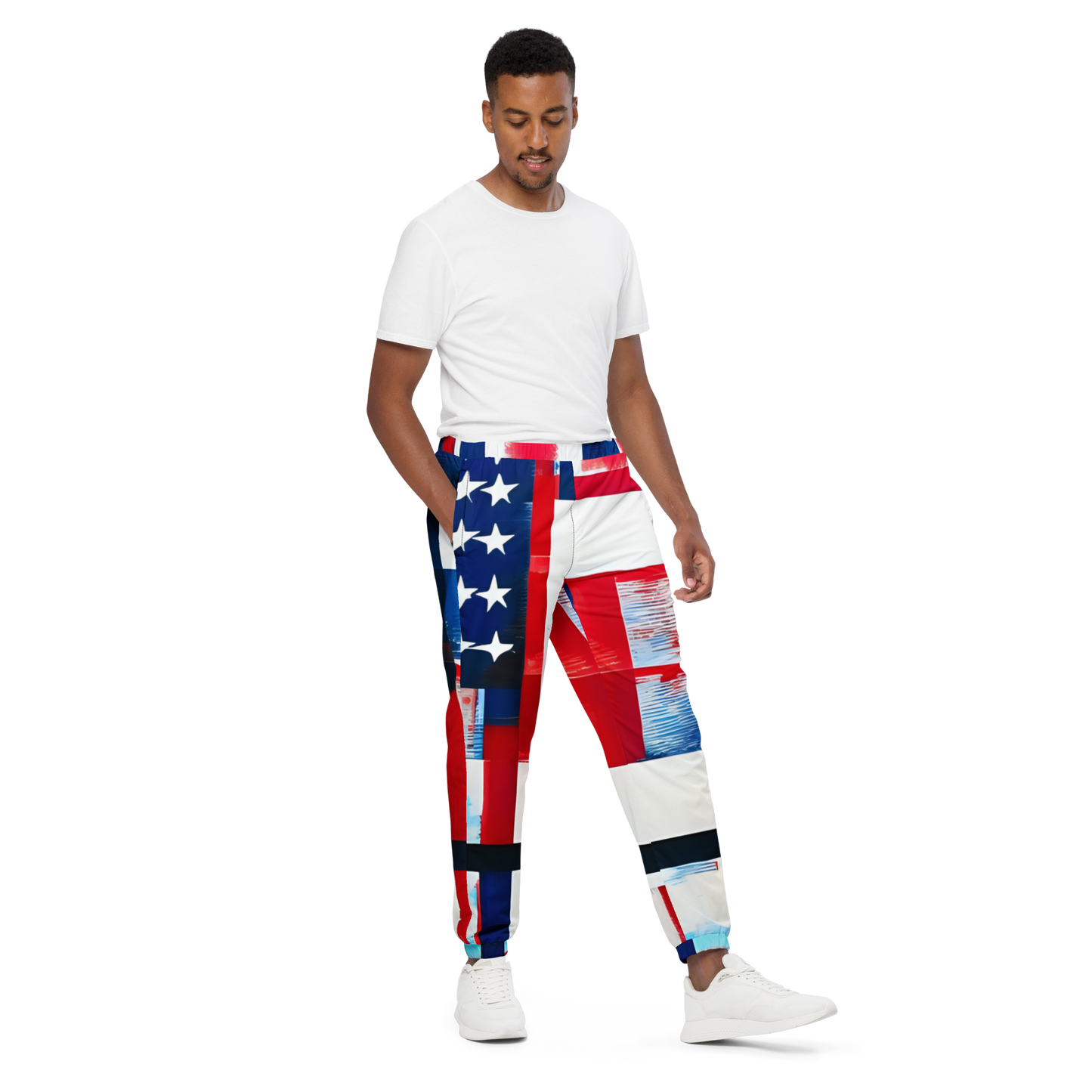 Liberty Threads: All-Over Print Unisex Track Pants