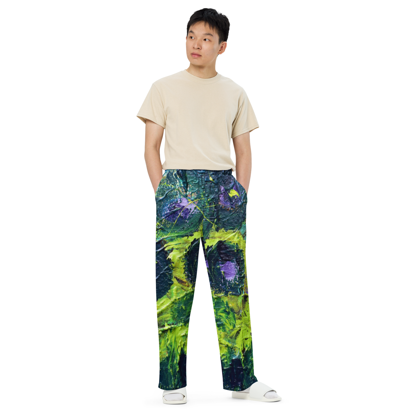 All-Over Print Unisex Wide-Leg Pants