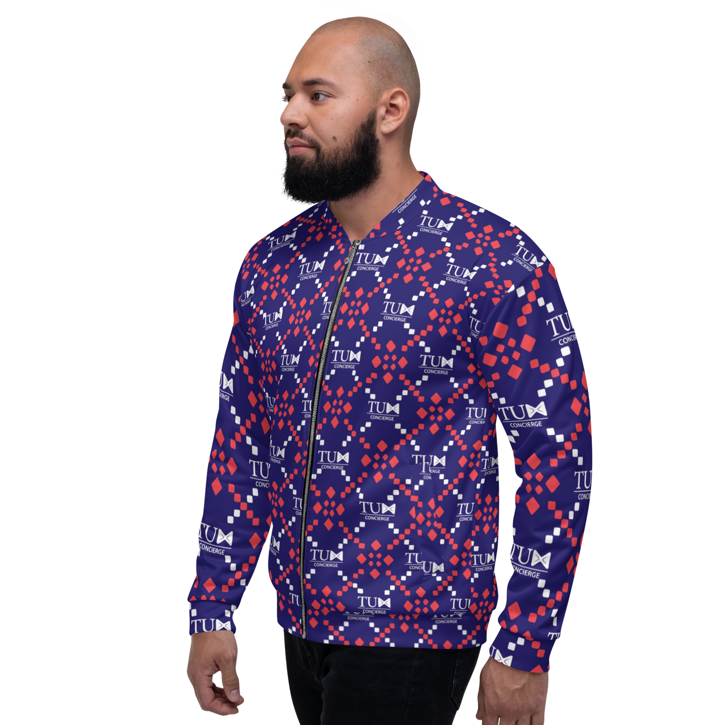 Logo Art: All-Over Print Unisex Bomber Jacket