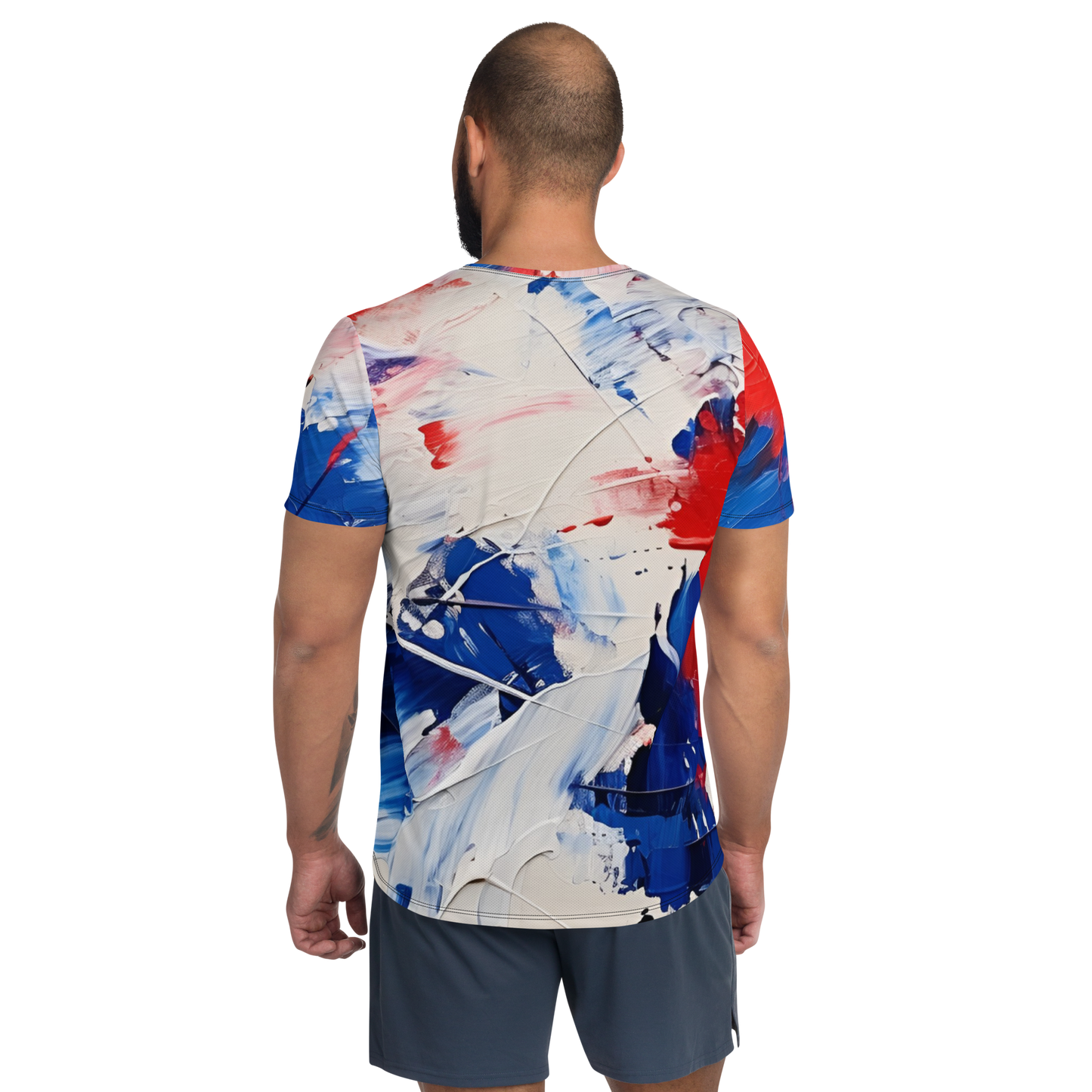 Liberty Threads: All-Over Print Men's Athletic T-Shirt