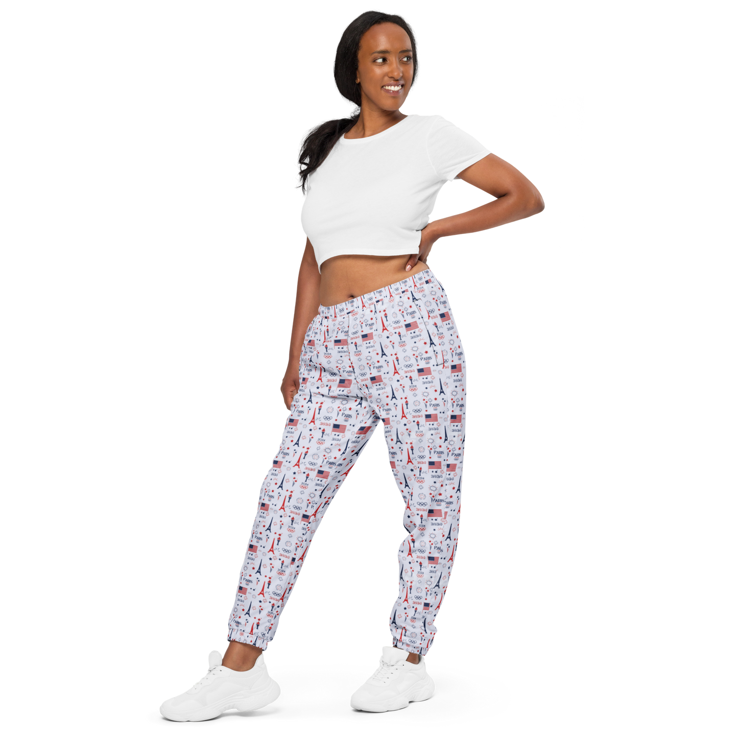 Olympics 2024: All-Over Print Unisex Track Pants