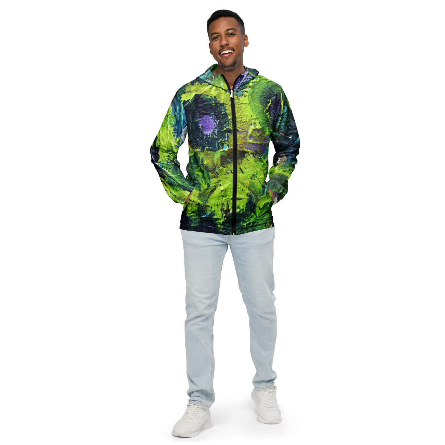 All-Over Print Men's Windbreaker