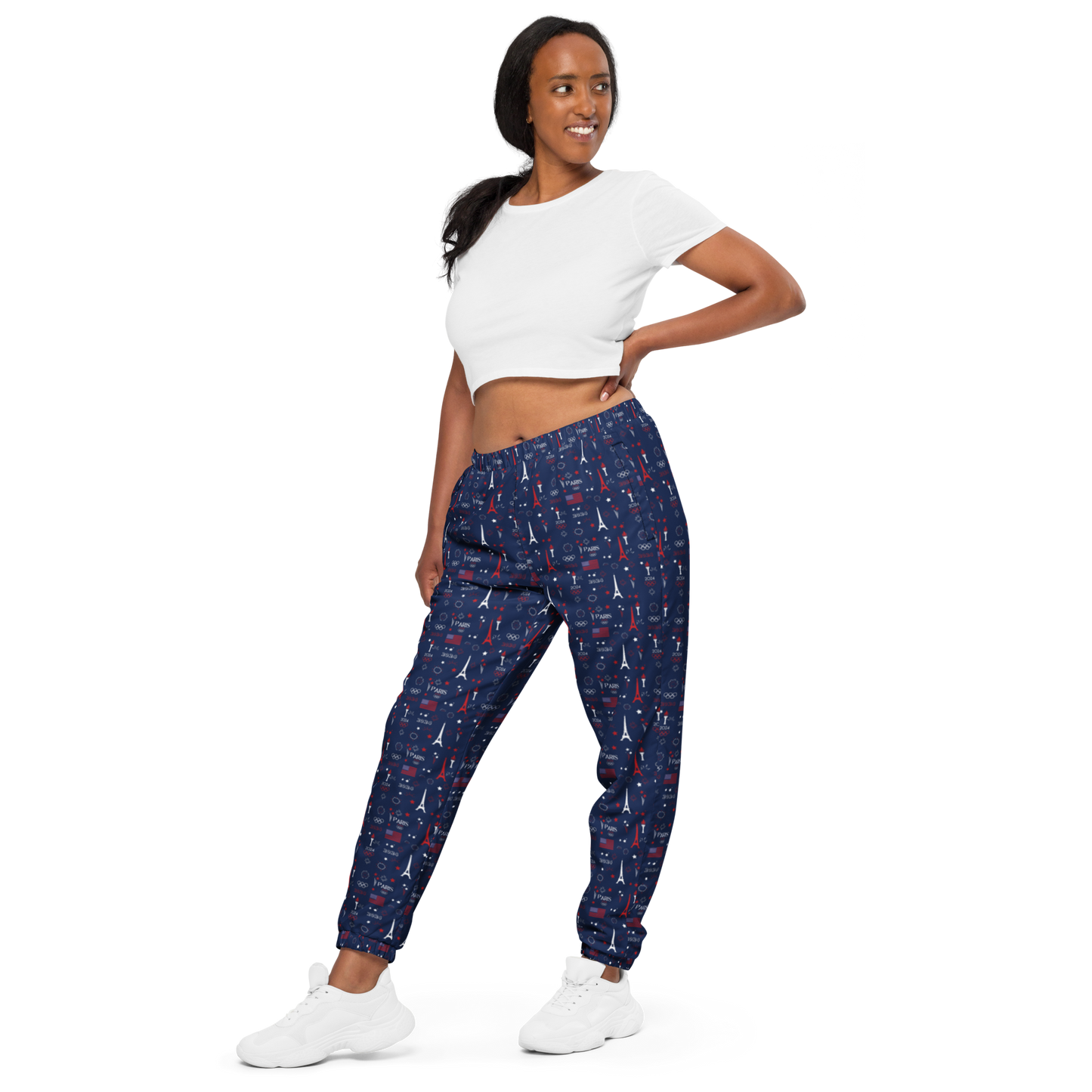 Olympics 2024: All-Over Print Unisex Track Pants