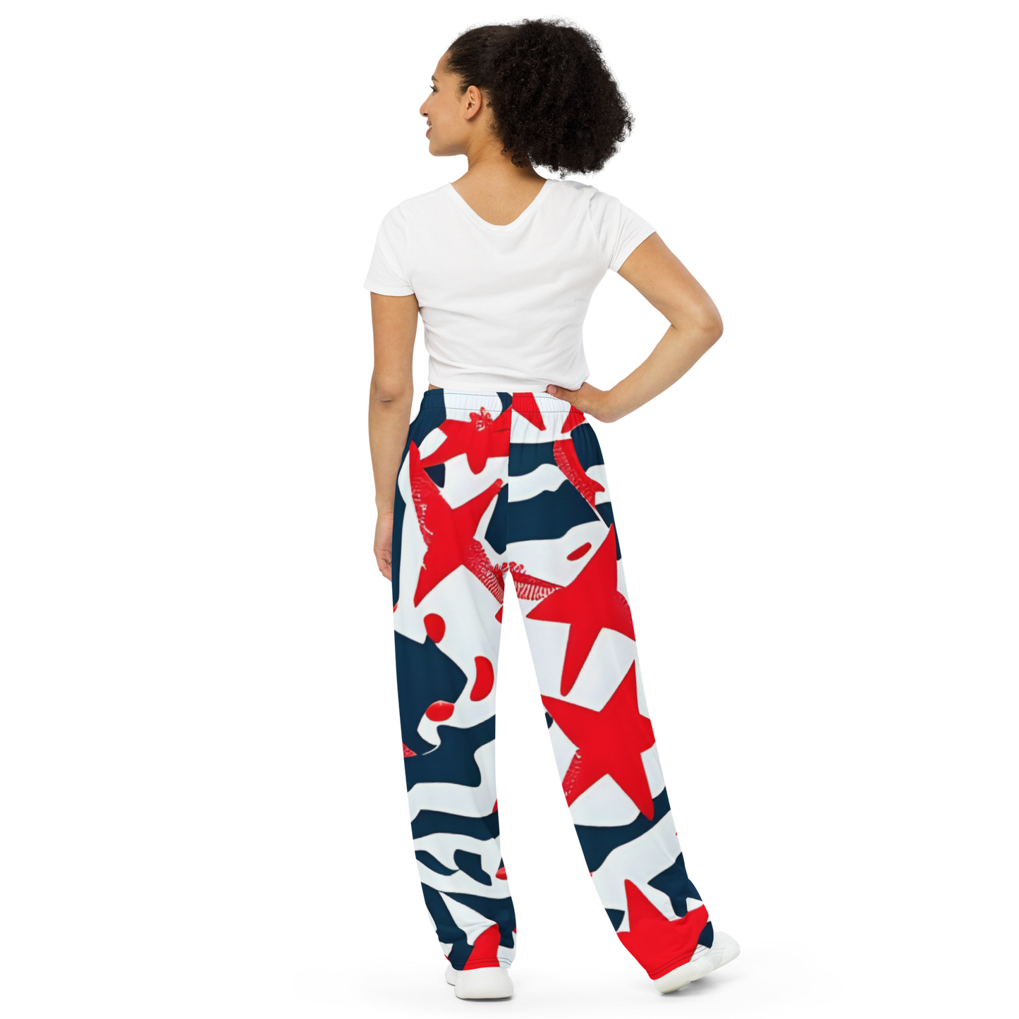 All-Over Print Unisex Wide-Leg Pants