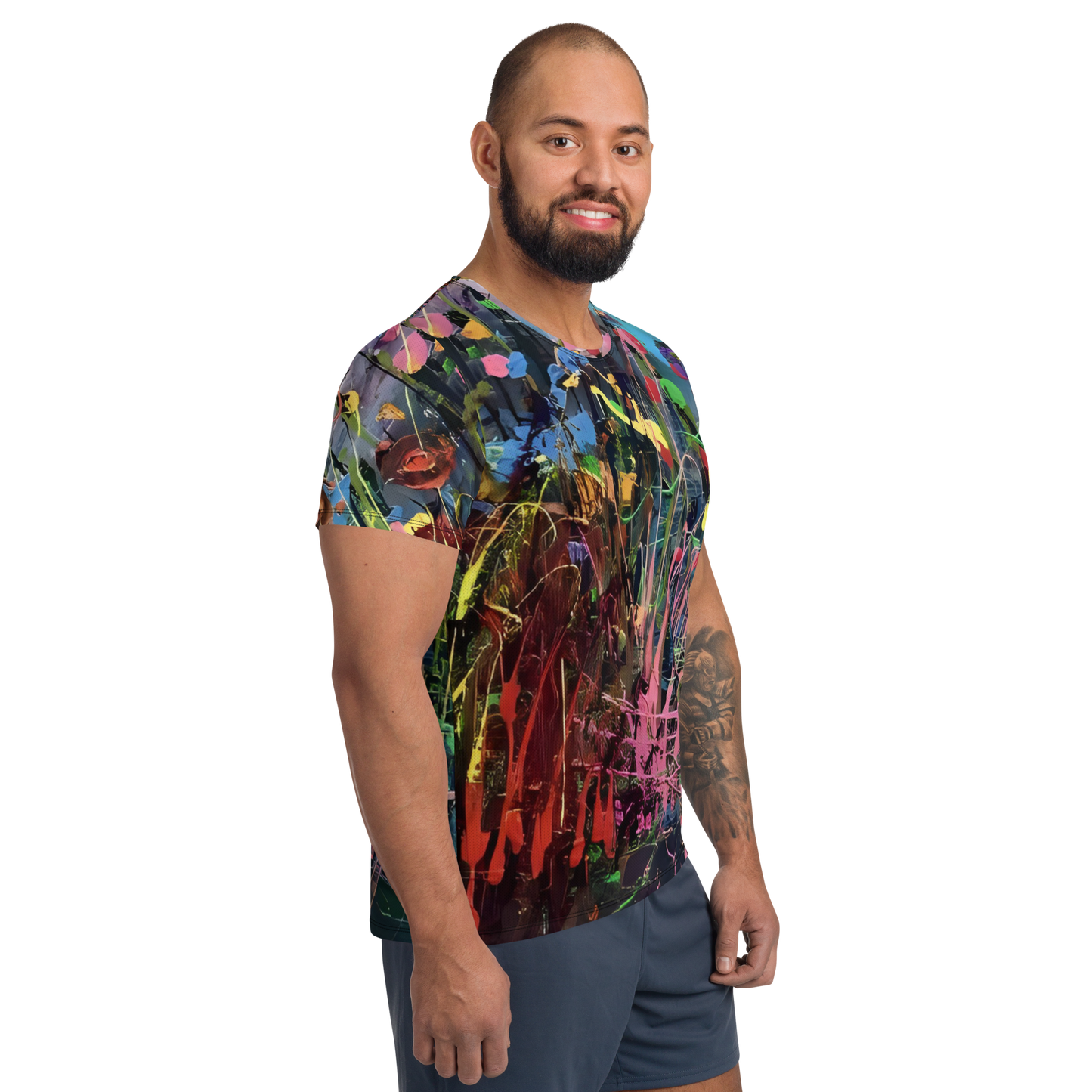 Jim Tucker : All-Over Print Men's Athletic T-Shirt