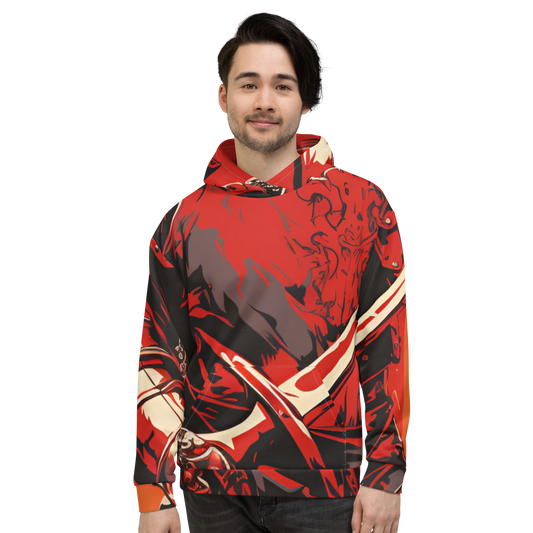 Crusader Design: All-Over Print Recycled Unisex Hoodie
