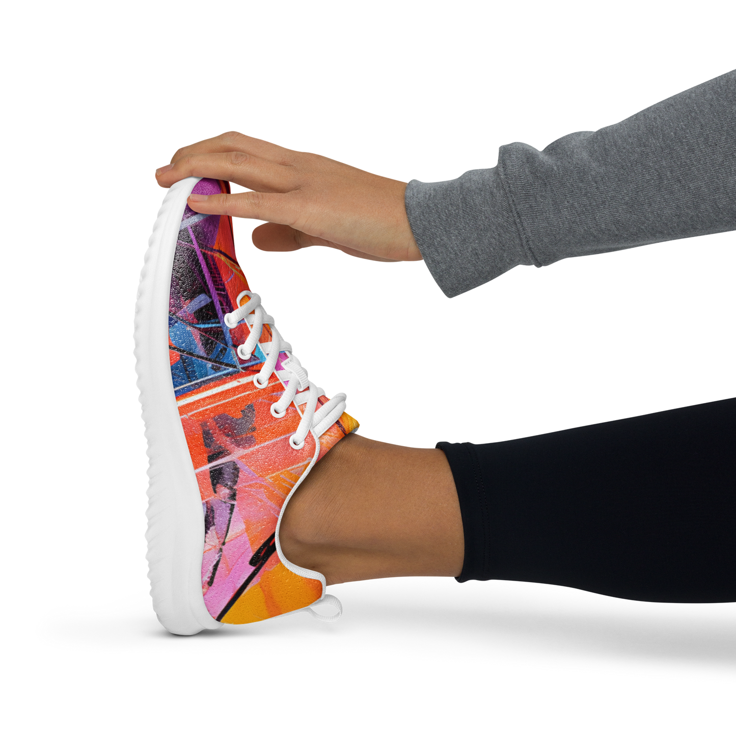 Color Burst: Women's Athletic Shoes